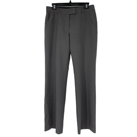 Womens Anne Klein Dress Pants Gray Size 6 Lined wool Bootcut Flare 3586 Tweed - Picture 3 of 9